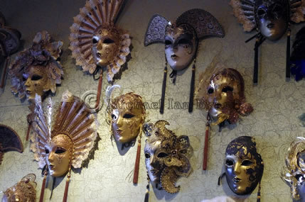 Selection of Masks for annual pageant